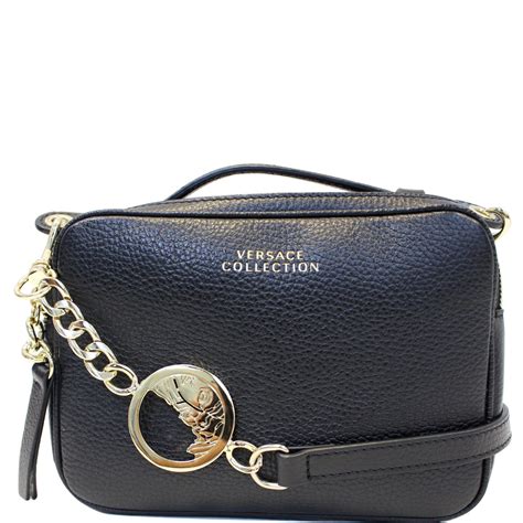 versace collection handbag black|buy Versace handbags on sale.